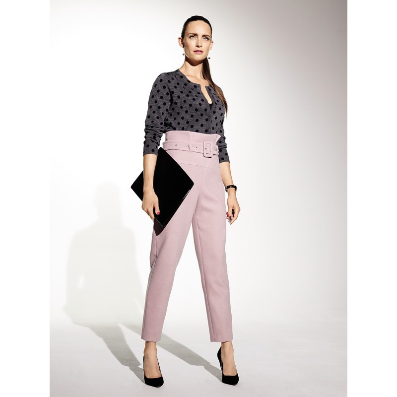 Pattern Pants of a narrowed...