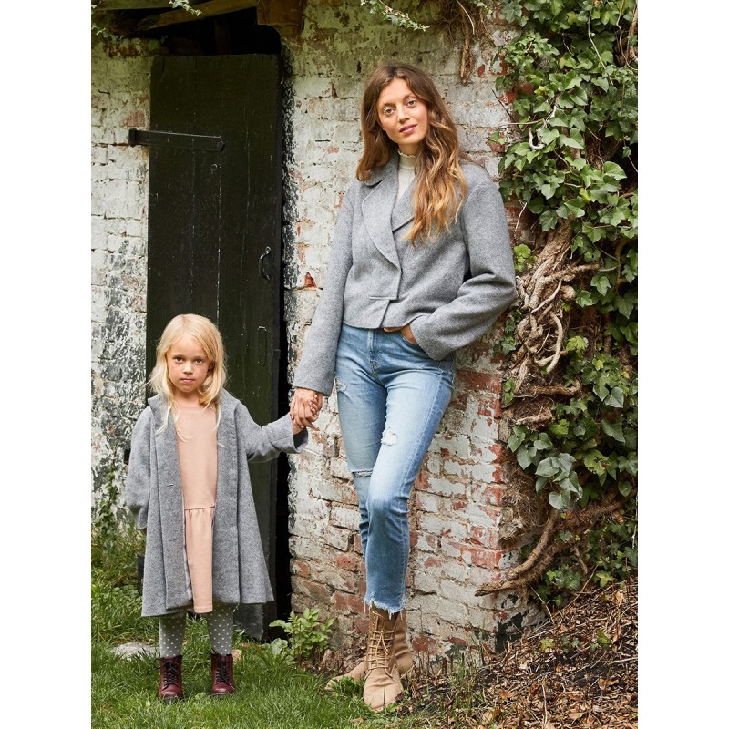 Pattern Short jacket with...