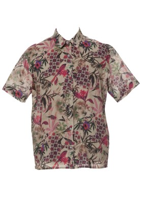 Pattern Hawaiian-style batiste shirt (Burda 4/2012, pattern number 130)