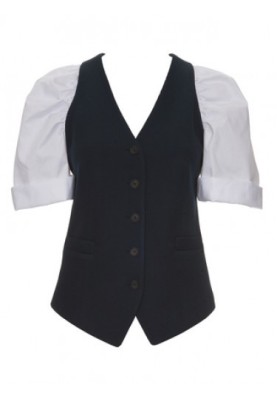 Pattern Vest of a fitted cut with sleeves (Burda 12/2012, pattern number 135)