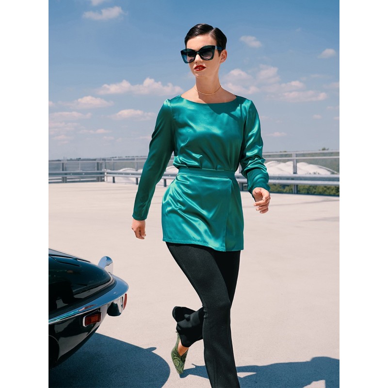 Выкройка атласная Туника с...