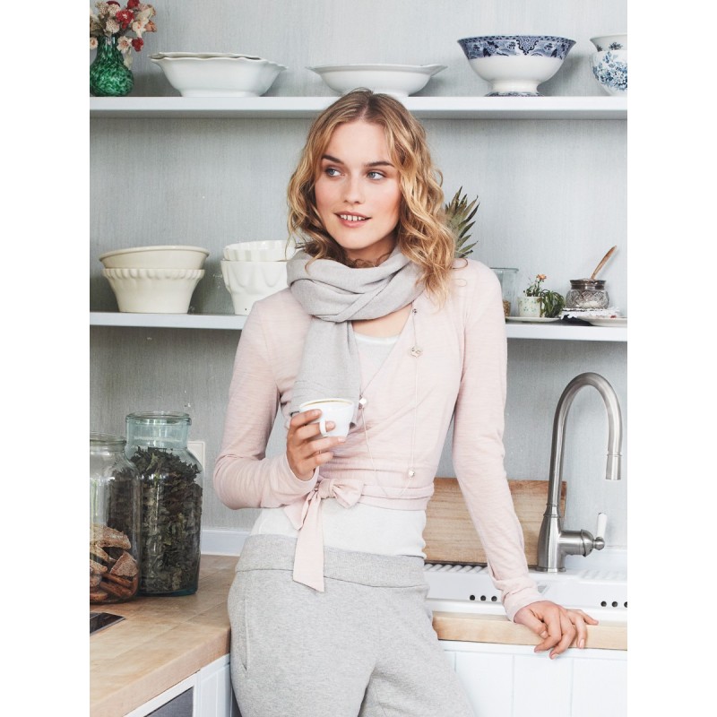 Pattern Short pullover with...