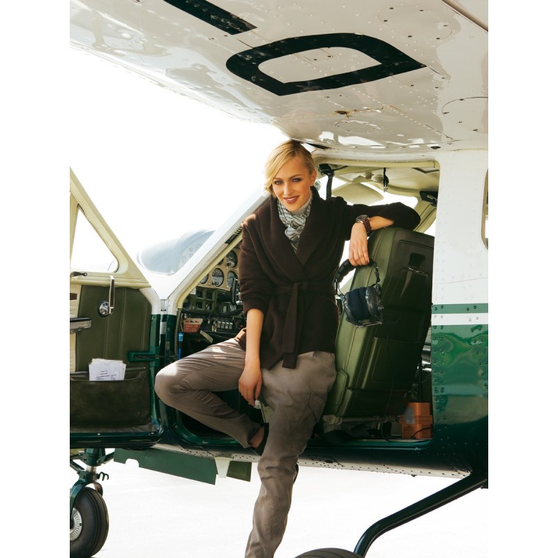 Pattern Velor jacket with...