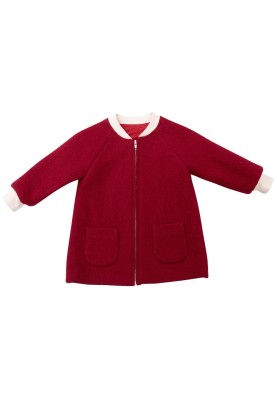 Pattern Zip coat with raglan sleeves (Burda 10/2018, pattern number 131)