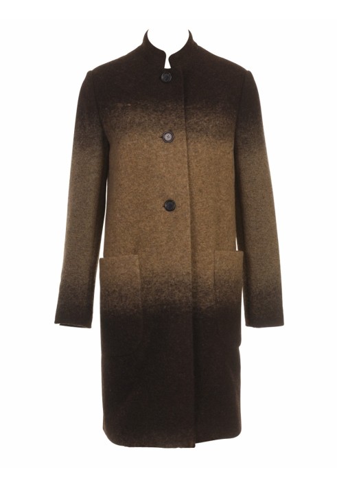 Pattern Coat with stand-up collar and patch pockets (Burda 11/2010, pattern number 102)