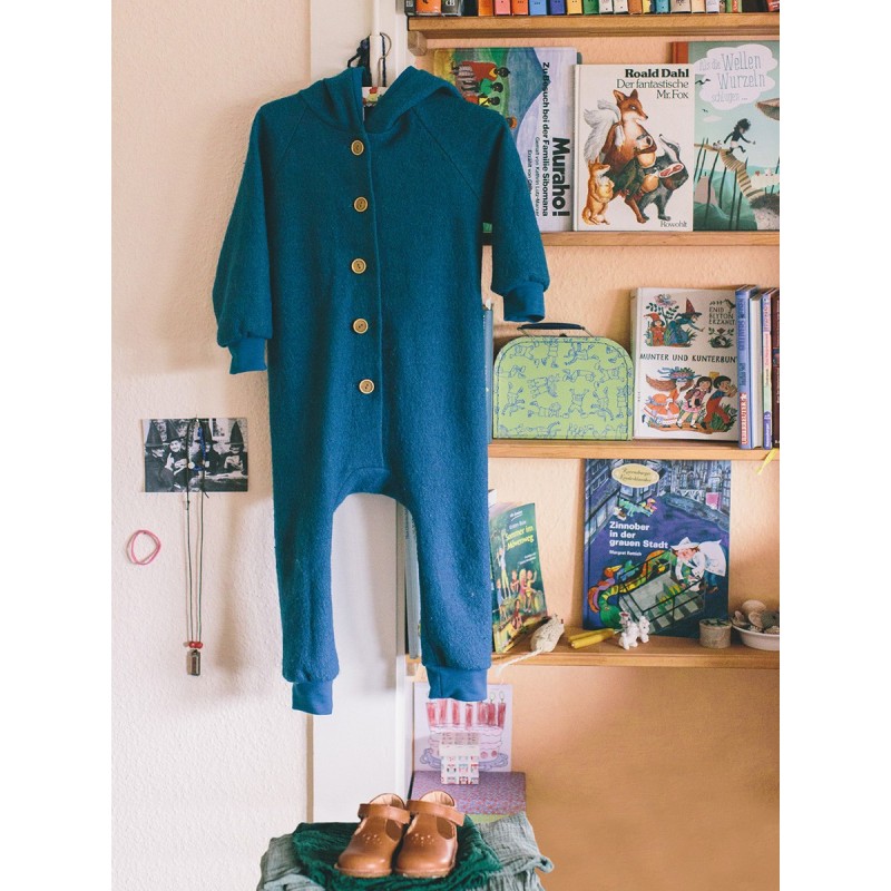 Pattern Jumpsuit with hood...