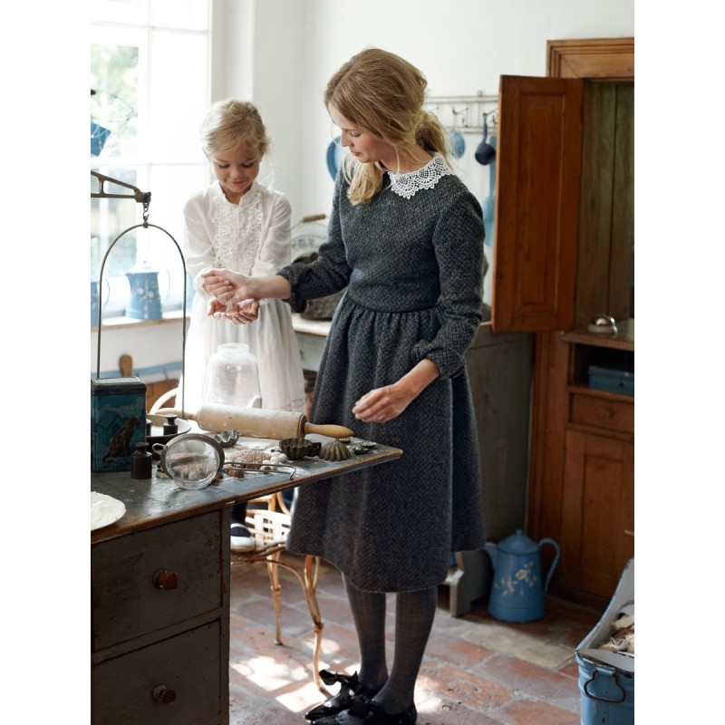 Pattern Dress cut-off with...