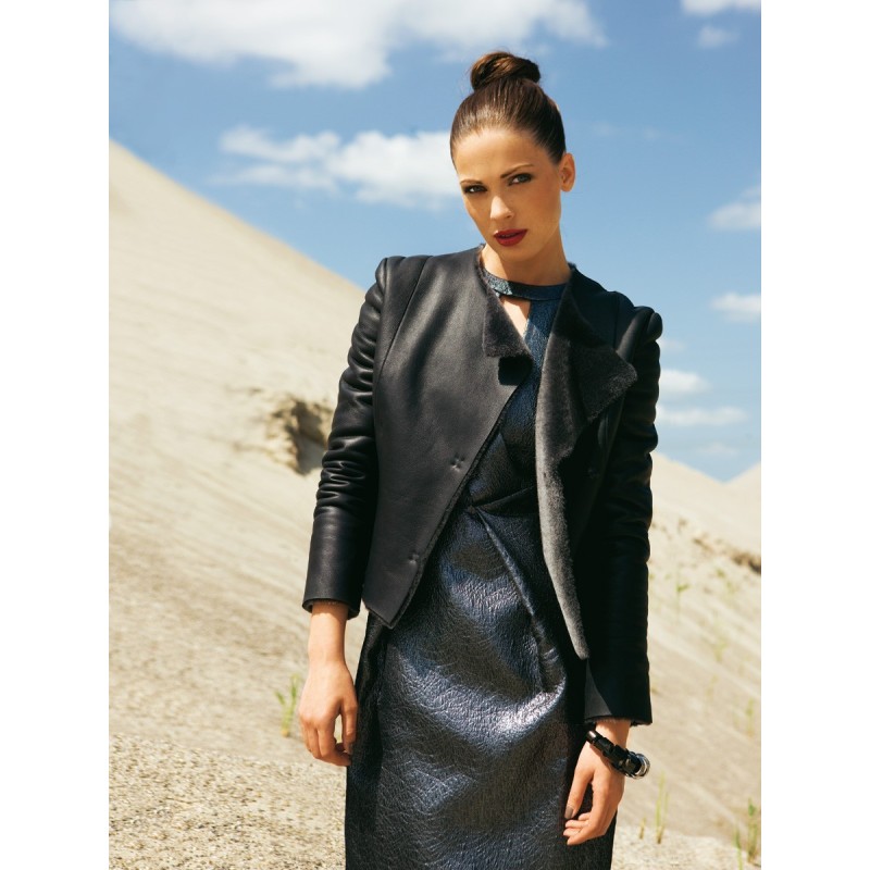 Pattern Double-breasted...