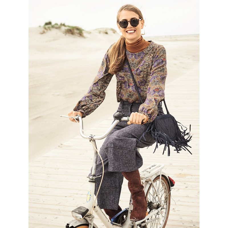 Pattern Blouse with...