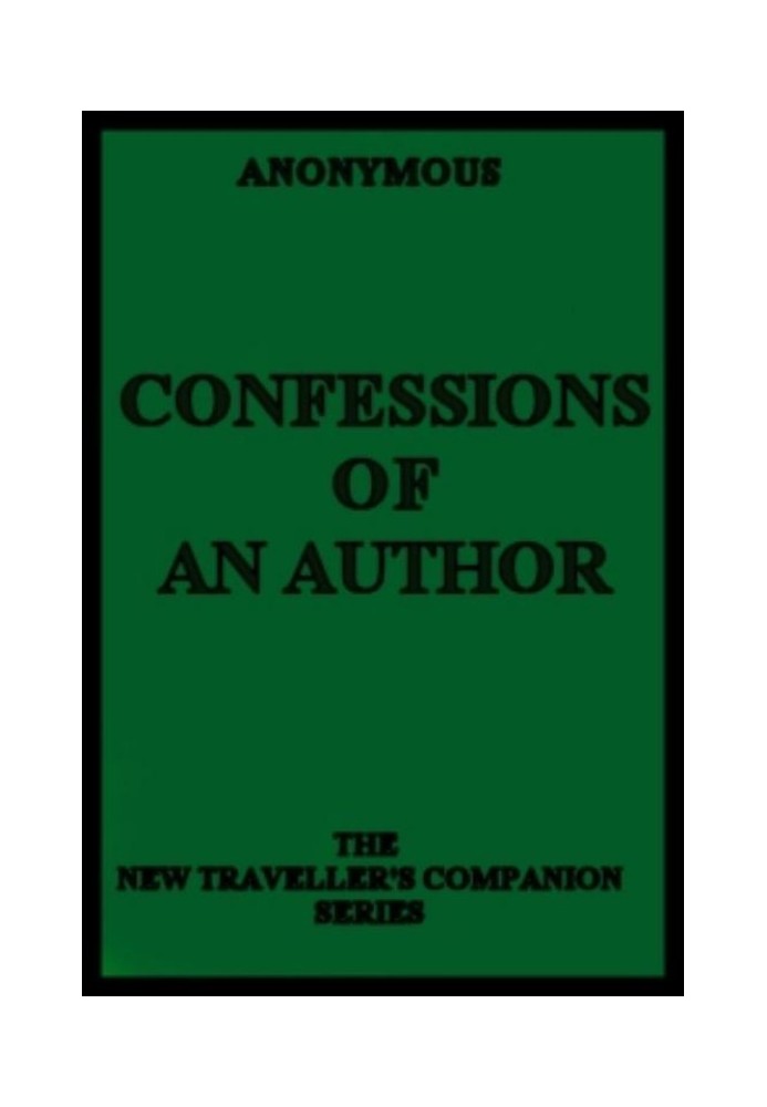 Confessions of an Author