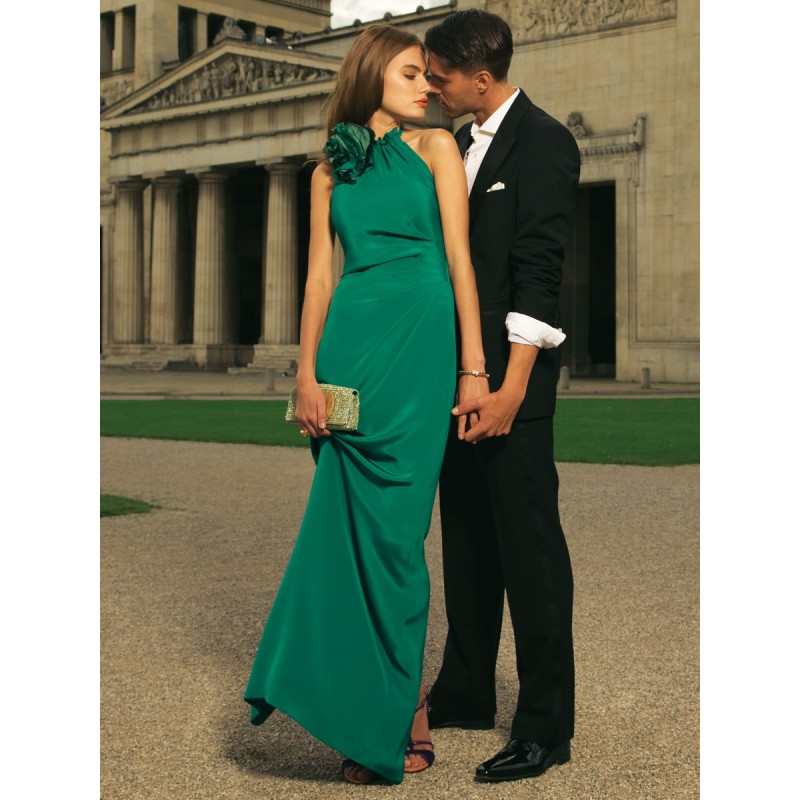 Pattern Evening dress with...