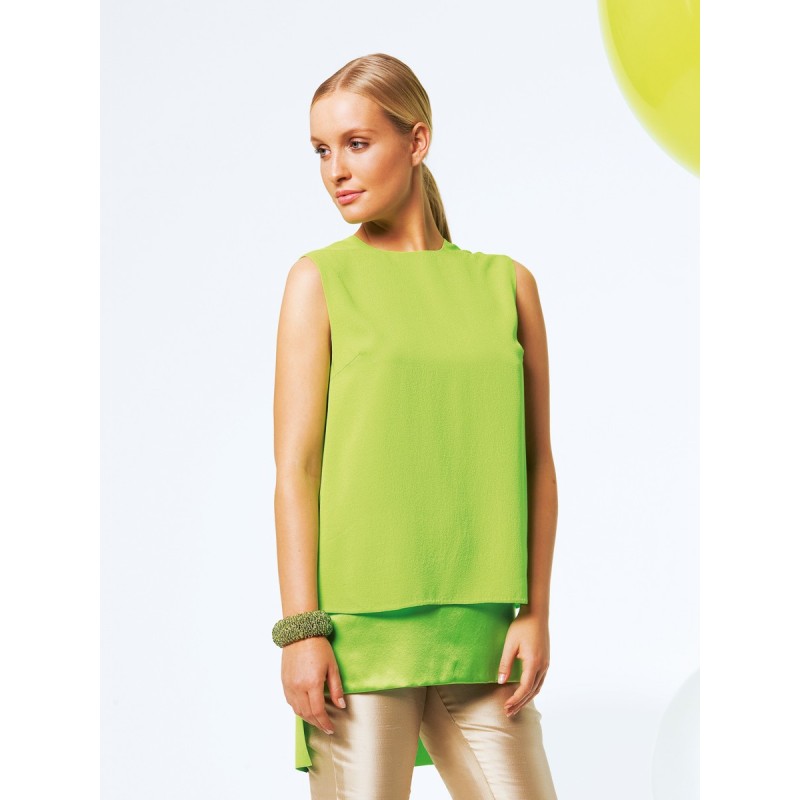 Pattern Two-layer tunic...