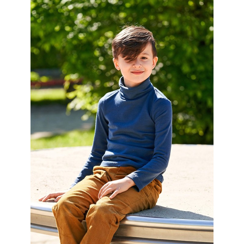 Pattern Turtleneck pullover...