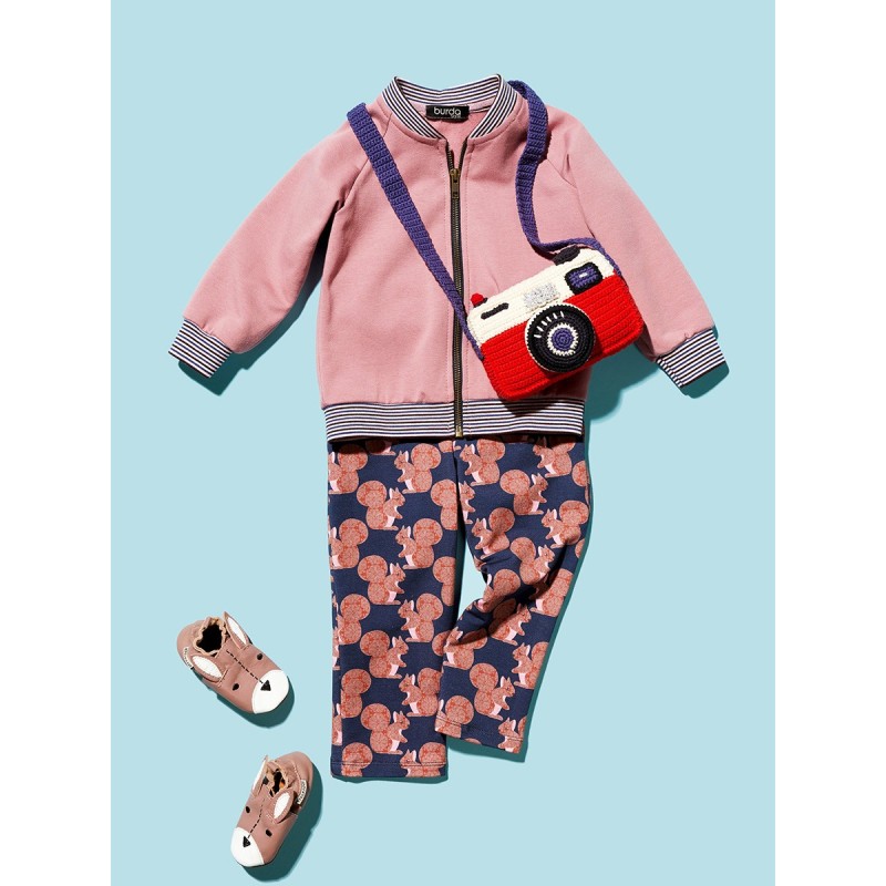 Pattern Pants knitted on a...