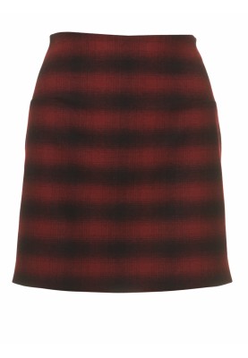 Pattern Mini skirt with horizontal pleats (Burda 12/2010, pattern number 123 B)