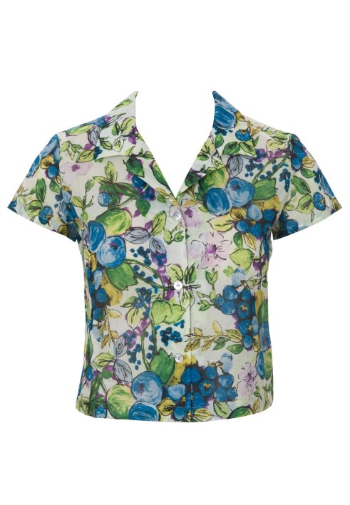 Pattern Batiste shirt blouse (Burda 4/2012, pattern number 116 A)