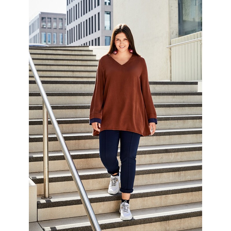 Pattern Tunic A-line with...