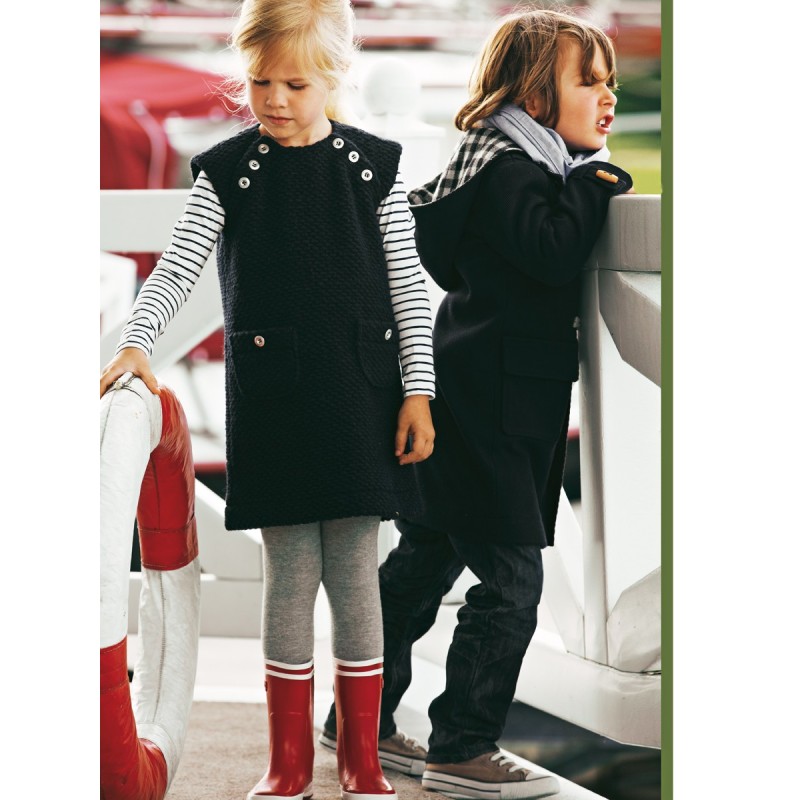 Pattern Boucle dress with...