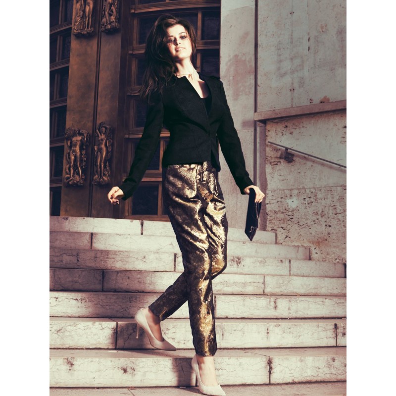 Выкройка Брюки зауженного...