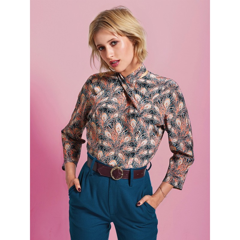 Burda 1958 fitted blouse...