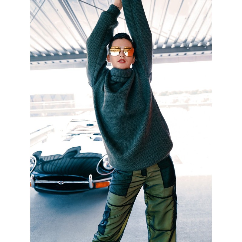 Выкройка Пуловер гольф из...