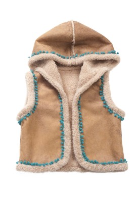 Pattern Leather vest with hood (Burda 10/2012, pattern number 148)