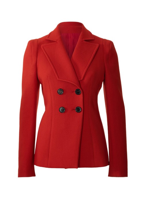 Pattern Double-breasted jacket with rectangular lapels (Burda 10/2019, pattern number 113)