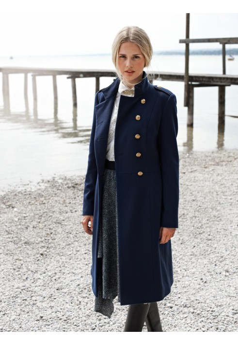 Pattern Cut-off coat with a high collar (Burda 12/2012, pattern number 104)