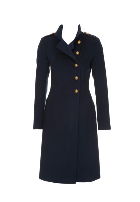 Pattern Cut-off coat with a high collar (Burda 12/2012, pattern number 104)