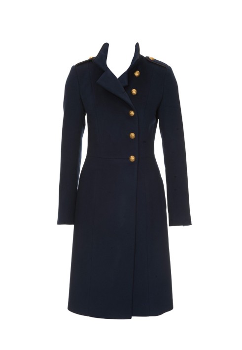 Pattern Cut-off coat with a high collar (Burda 12/2012, pattern number 104)