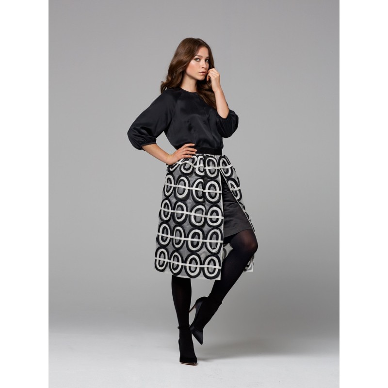 Pattern Skirt with top...