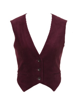 Pattern Corduroy waistcoat of classic cut (Burda 10/2011, pattern number 126 B)