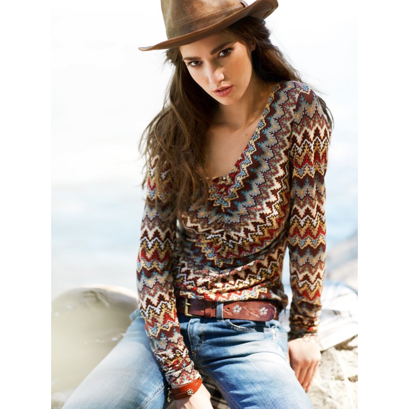 Викрійка Пуловер зі...