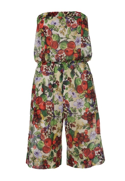 Short bustier jumpsuit pattern (Burda 4/2012, pattern number 109)