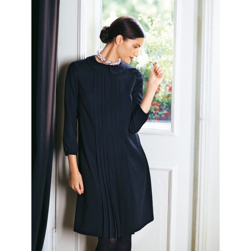 Pattern A-line dress with...