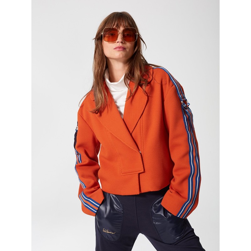 Pattern Short jacket with...