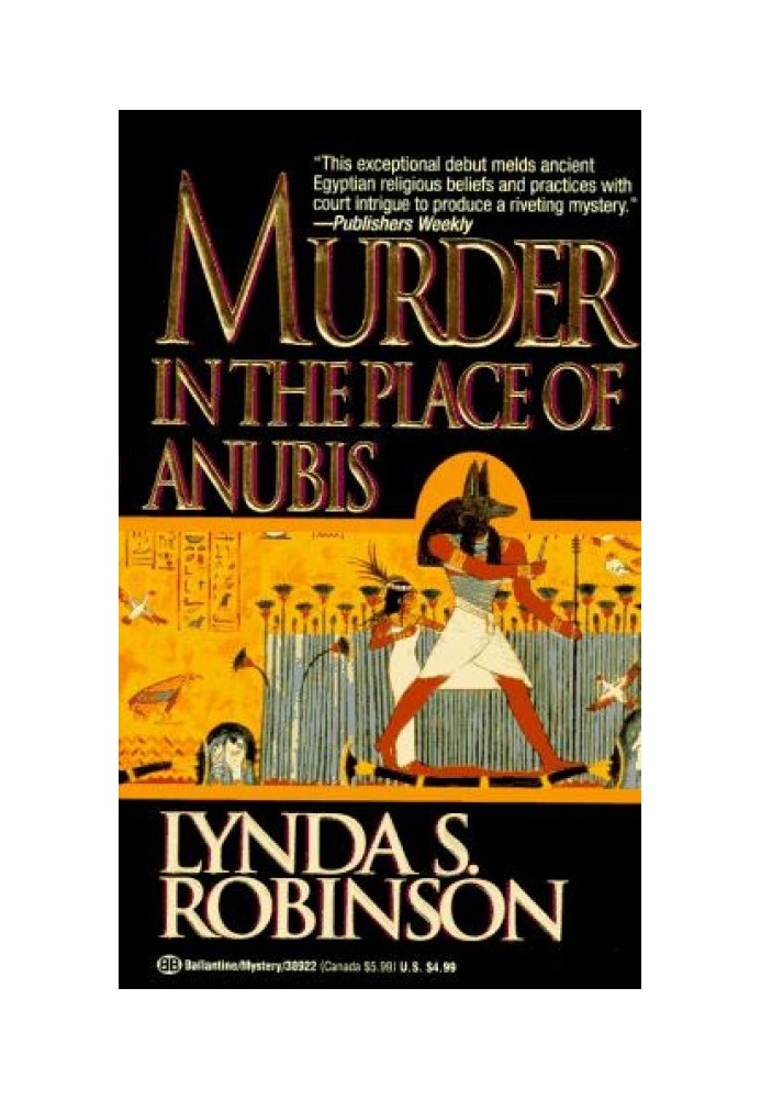 Murder in the Place of Anubis