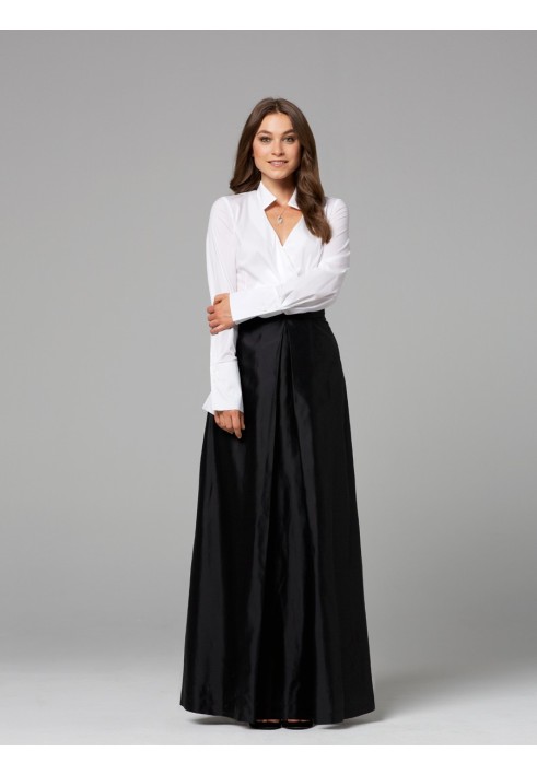 Pattern Maxi skirt with opposite pleat (Burda 11/2012, pattern number 126)