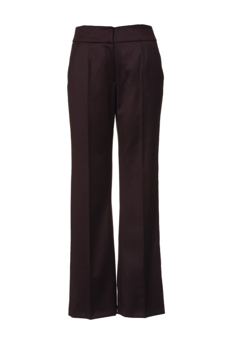 Pattern Classic trousers on a wide shaped belt (Burda 10/2011, pattern number 137)