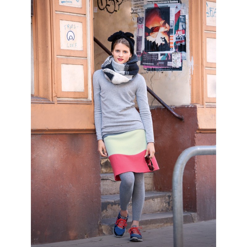 Pattern Lodenov skirt in...