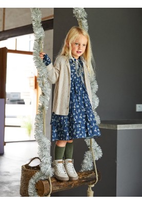 Pattern Shirt dress with long sleeves and frills (Burda 12/2019, pattern number 128)