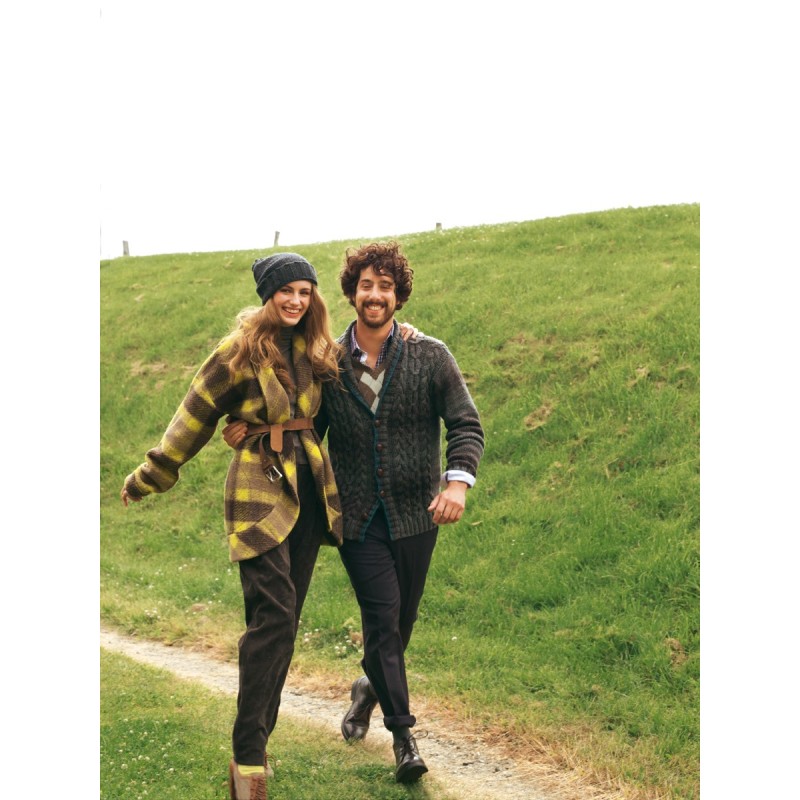 Pattern Straight-cut jacket...