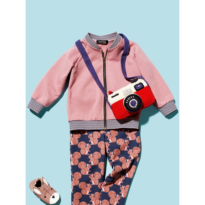 Pattern Cardigan in sports...