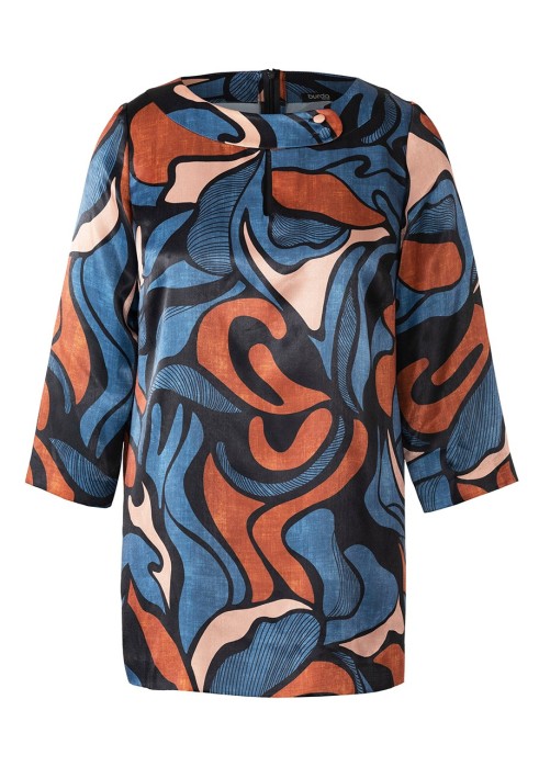 Pattern Tunic with a wide neckline (Burda 8/2019, pattern number 126)