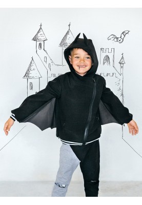 Anorak pattern for Bat suit (Burda 11/2018, pattern number 127)