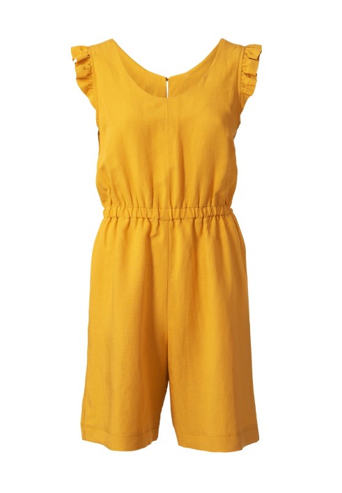 Pattern Short overalls with drawstring at the waist (Burda 6/2020, pattern number 102)