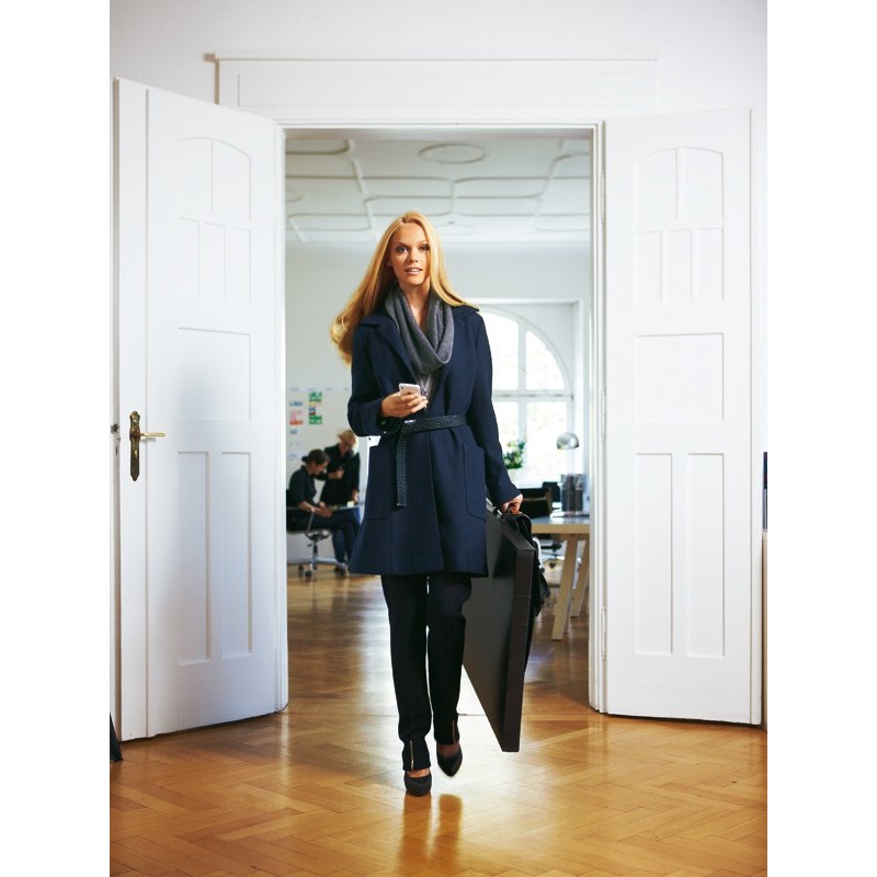 Pattern Half coat made of...