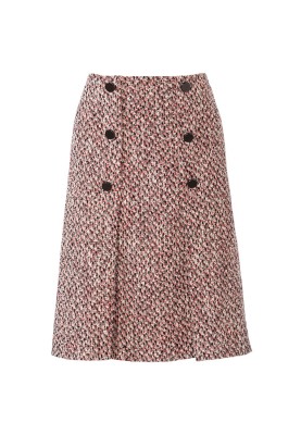 Pattern A-silhouette bouclé skirt (Burda 5/2020, pattern number 110 A)