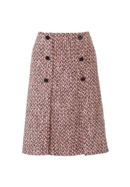 Pattern A-silhouette bouclé skirt (Burda 5/2020, pattern number 110 A)