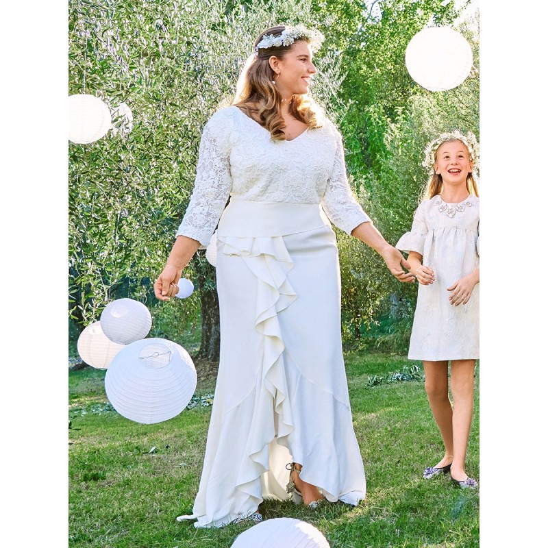 Викрійка Сукня з воланами...